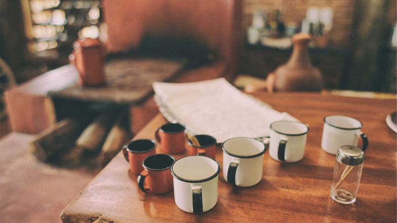 Parent and child with financial documents